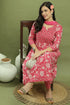 Women's Pure Cotton Floral Printed Kurta & Pant With Dupatta
