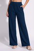 Teal Blue Lycra Solid Oversized Strachable Coords Set