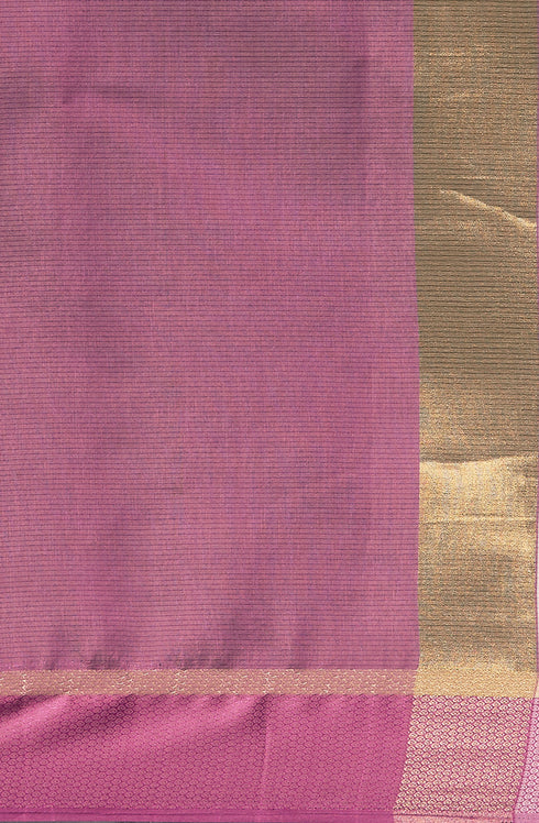 Cotton Woven Traditional Saree with Blouse Piece