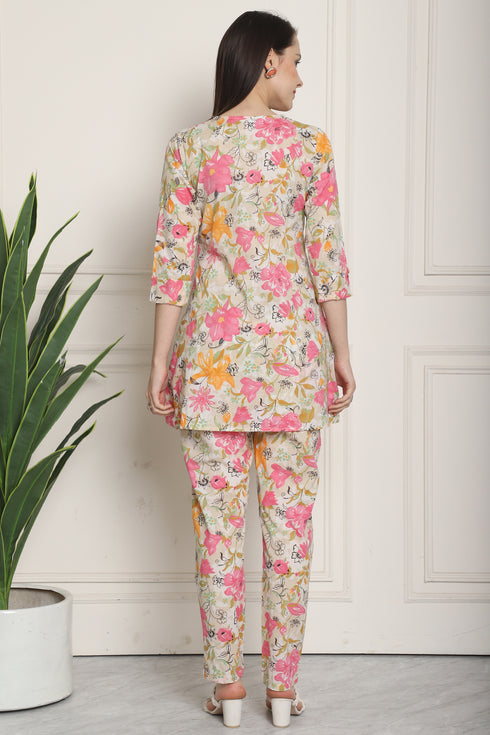 Pure Cotton Printed Co-ords Set