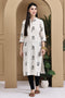 Beige Khadi Cotton Jaipuri Printed Kurti