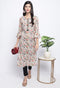 White Pure Cambric Cotton Jaipuri Printed Kurti