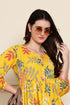 Floral Sunshine Cotton Jaipuri Printed Dress