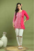 Pink Women Pure Cotton Jaipuri Printed Tunic