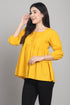 Women Pure Cotton Solid Short Top