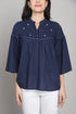 Women Pure Cotton Solid Short Top