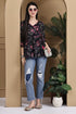 Blooming Casual Chic Cotton Jaipuri Printed Short Top