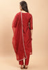 Pure Chanderi Silk With Inner Embroidered Kurta Set With Dupatta