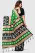 Green Mysore art silk saree Printed Traditional Saree With Blouse Piece