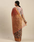 Multicolored Cotton Silk Digital Printed Traditional Saree With Blouse Piece