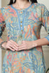 Multicolor Women Cotton Blend Floral Printed Kurta & Pant With Dupatta