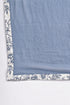 Off White & Blue Cotton Floral Printed Kurta & Pant With Dupatta