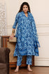 Women Cotton Blend Floral Printed Kurta & Pant With Dupatta