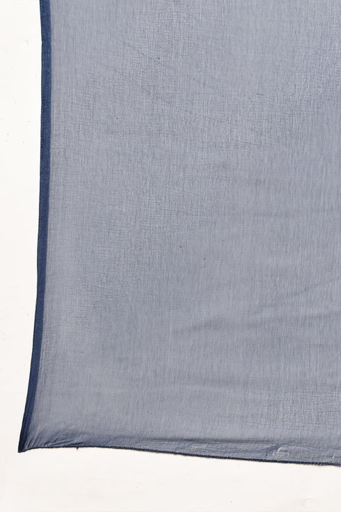 Blue Blossom Floral Printed Kurta & Pant with Dupatta