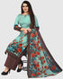 Pista Green Cotton Blend Printed Unstitched Salwar Suit Material