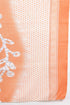 Light Orange & White Cotton Blend Printed Ready to Wear Patiala Salwar Suit