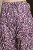 Purple Cotton Blend Printed Ready to Wear Patiala Salwar Suit