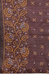 Orange Cotton Blend Printed Plus Size Ready to Wear Patiala Salwar Suit