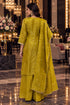 Yellow Silk Blend with Inner Embroidered Beads Work Straight Kurta & Pant With Dupatta