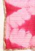 Pink Glass Cotton Embroidered Unstitched Salwar Suit Material