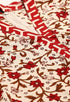 Beige Pure Cambric Cotton Printed Unstitched Salwar Suit Material