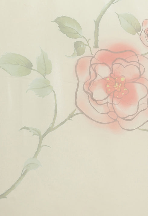 Pista Green Organza Digital Floral Printed Traditional Saree