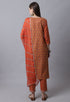 Pure Cotton Jaipuri Printed & Hand Work Kurta Set With Dupatta