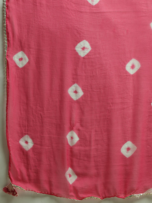 Rajnandini Women's Pure Cotton Floral Printed Kurta & Pant With Dupatta