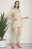 Rayon Floral Printed Co-ords Set