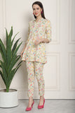 Rayon Floral Printed Co-ords Set