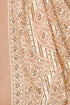 Beige Cotton Blend Printed Unstitched Salwar Suit Material