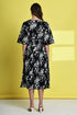 Classic Floral Harmony Pure Cotton Jaipuri Printed Western Dress
