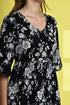 Classic Floral Harmony Pure Cotton Jaipuri Printed Western Dress