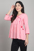 Women Pure Cotton Solid Short Top