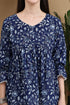 Coastal Floral Chic Cotton Jaipuri Printed Short Top