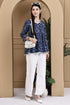 Coastal Floral Chic Cotton Jaipuri Printed Short Top