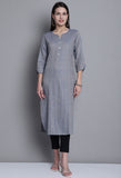 Multi color Cotton Woven Kurti