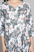 Women Olive Green & White Cotton Blend  Floral Printed Kurta & Pant With Dupatta