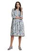 Serene Petal Pure Cotton Jaipuri Printed Western Dress
