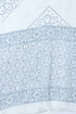 Grey And White  Pure Cambric Cotton Printed Kurta Set With Dupatta