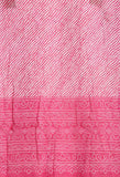 Pink And White  Pure Cambric Cotton  Embroidered Kurta Set With Dupatta