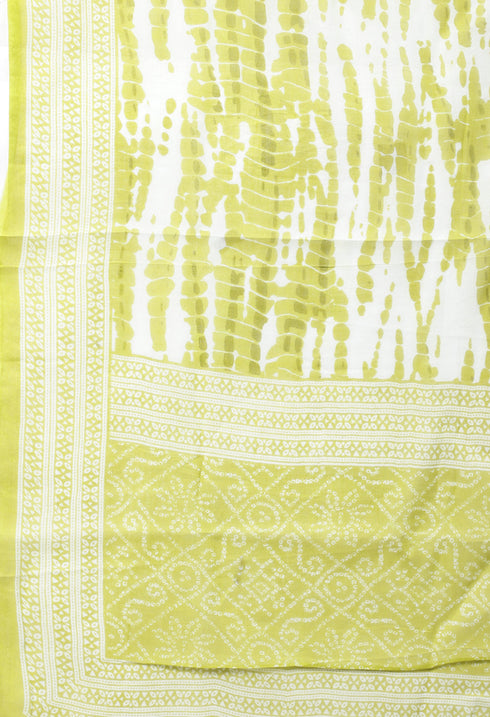 Pure Cotton Zari Weaving And  Embroidered Kurta Set With Dupatta