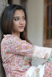 Pure Cotton Jaipuri Printed And Embroidered Kurta Set With Dupatta