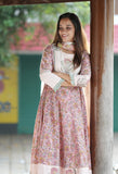 Pure Cotton Jaipuri Printed And Embroidered Kurta Set With Dupatta