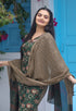 Green Pure Cotton Jaipuri Printed Kurta Set With Dupatta