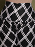 Black Cotton Blend Printed Plus Size Ready to Wear Patiala Salwar Suit