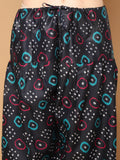 Dark Pink Cotton Printed Readymade Patiala Salwar Suit