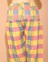 Peach Polyester Cotton Printed Salwar Suit with Dupatta