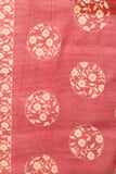 Maroon & Beige Cotton Blend Printed Readymade Patiala Salwar Suit