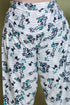 Navy Blue Cotton Blend Printed Plus Size Ready to Wear Patiala Salwar Suit